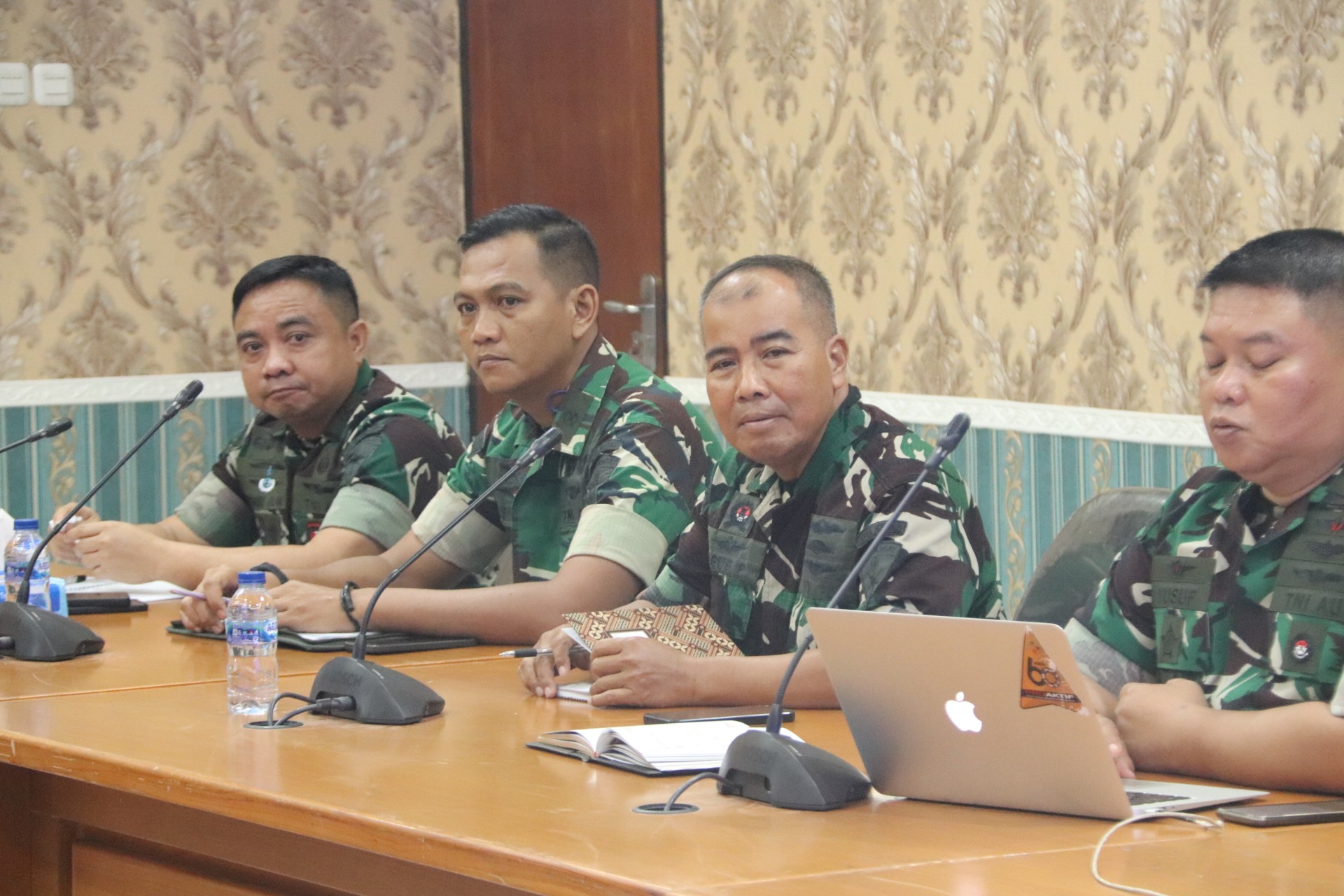 Latihan rutin yang di lakukan divisi hanud pasgat guna mengasah kemampuan